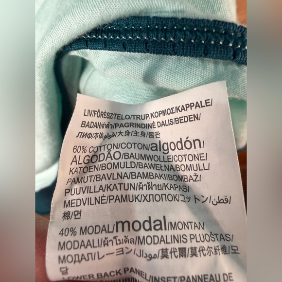 Under Armour Women's Sleeveless Hoodie - Light and Dark Teal - Picture 4 of 8